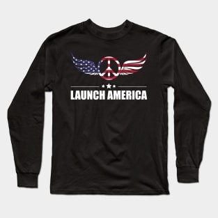 LAUNCH AMERICA Long Sleeve T-Shirt